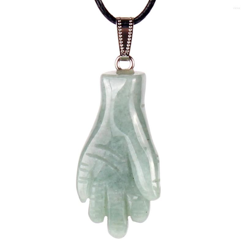 Pendant Necklaces Reiki Healing Chakra Necklace Natural Stone Large Size 42 22mm Hand Palm Health Care Crystal Quartz
Pendant Necklaces Reiki Healing Chakra Necklace Natural Stone Large Size 42 22mm Hand Palm Health Care Crystal Quartz