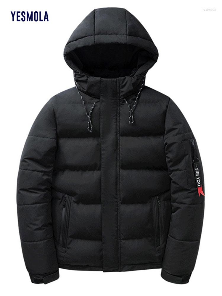 Men's Jackets YESMOLA Down Jacket Male Winter Parkas Hooded Outdoor Thick Warm Padded Snow Coat Size -4XL Removable Cap, Army green
Men's Jackets YESMOLA Down Jacket Male Winter Parkas Hooded Outdoor Thick Warm Padded Snow Coat Size -4XL Removable Cap, Army green