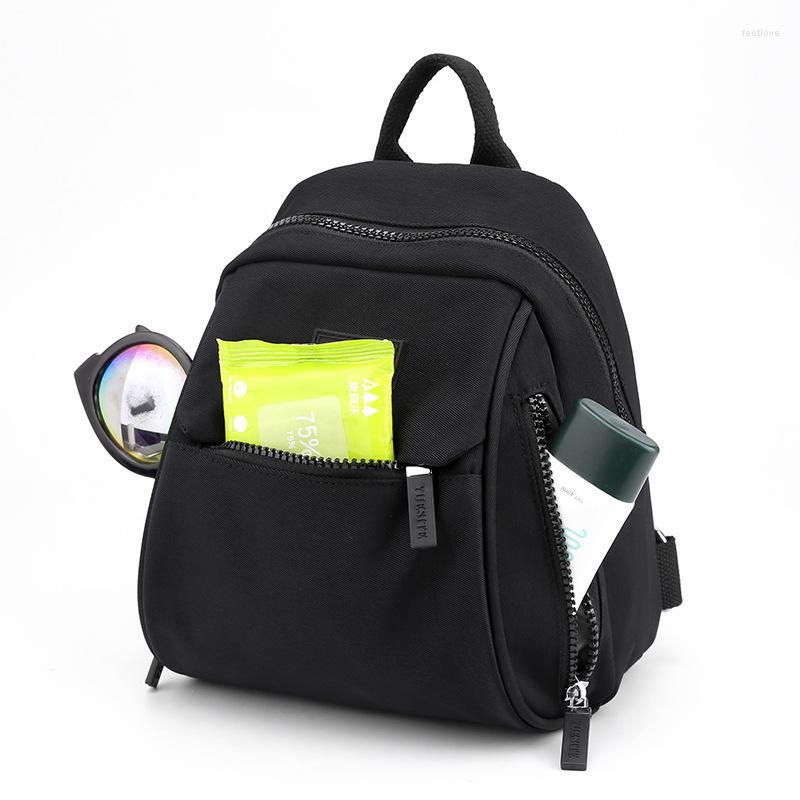 Backpack Waterproof Mini Backpacks For Women Trending Female Small Nylon Students Travel Teen Girls Bag Mochilas, Black
Backpack Waterproof Mini Backpacks For Women Trending Female Small Nylon Students Travel Teen Girls Bag Mochilas, Black