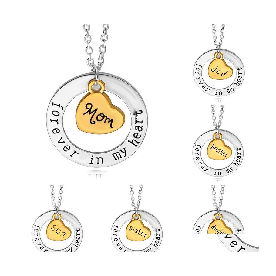 Pendant Necklaces In My Heart For Women Family Member Grandpa Grandma Mom Dad Daughter Son Love Chains Fashion Jewelry Drop Delivery Otq7L
Pendant Necklaces In My Heart For Women Family Member Grandpa Grandma Mom Dad Daughter Son Love Chains Fashion Jewelry Drop Delivery Otq7L