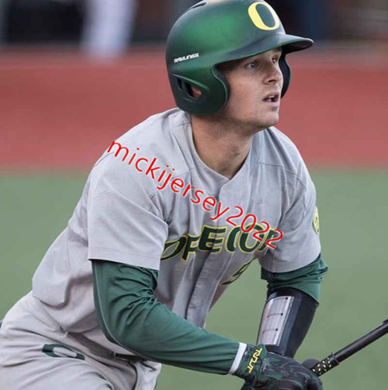 ttcher William Riley Taylor Holder Anson Aroz Scott Ellis Adam Maier Jacob Hughes Oregon Ducks Baseball Jerseys