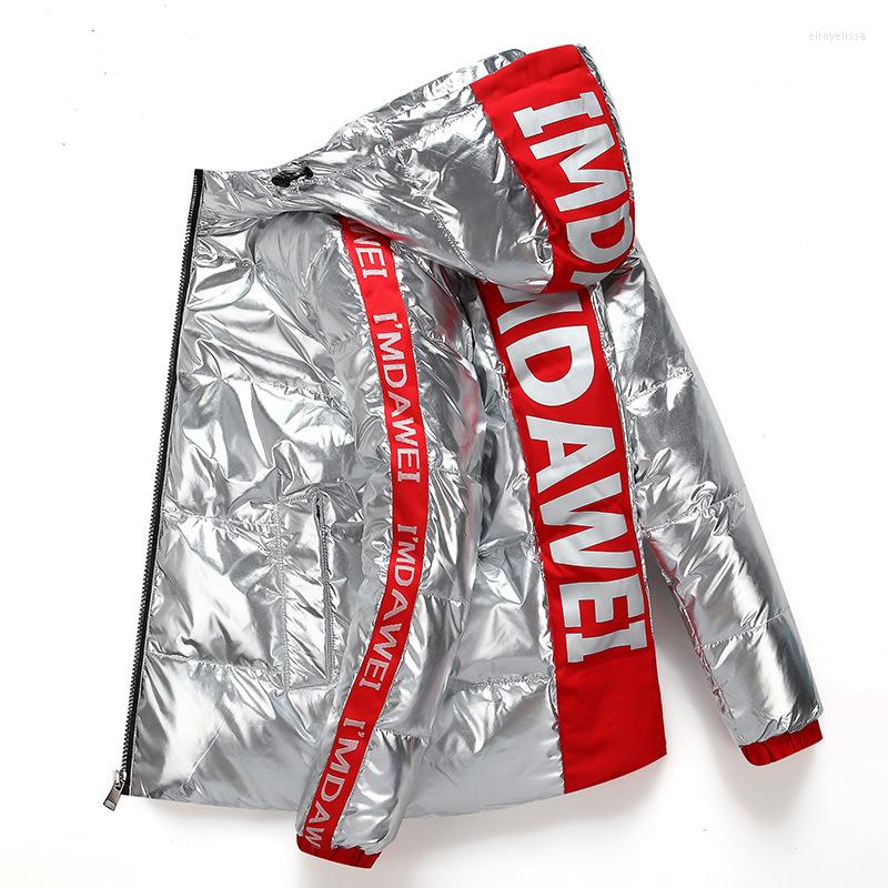 Men's Down High-quality Shiny Jacket Korean Style Short Section Handsome Trendy Winter Fashion Couple Silver, Black
Men's Down High-quality Shiny Jacket Korean Style Short Section Handsome Trendy Winter Fashion Couple Silver, Black