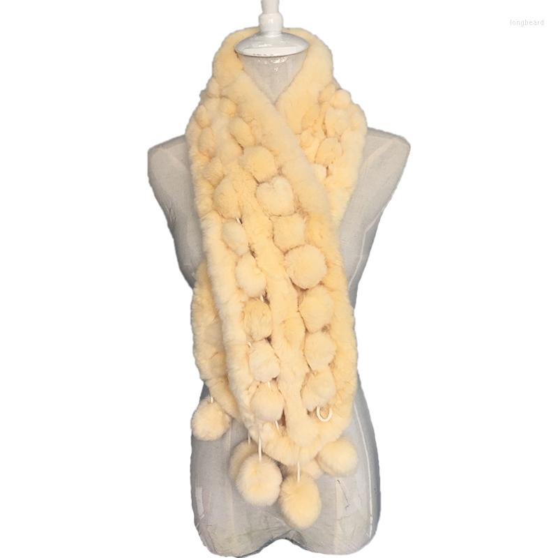 Scarves Autumn Winter Women's Genuine Real Rex Fur Muffler Lady Warm Pom Scarf Handmade Neck Warmers VF5022
Scarves Autumn Winter Women's Genuine Real Rex Fur Muffler Lady Warm Pom Scarf Handmade Neck Warmers VF5022