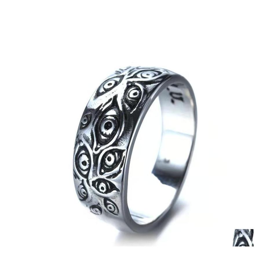 Band Rings Fashion Jewelry Evil Eyes Ring Women Mens Hiphop God Eye Drop Delivery Dhgtj
Band Rings Fashion Jewelry Evil Eyes Ring Women Mens Hiphop God Eye Drop Delivery Dhgtj