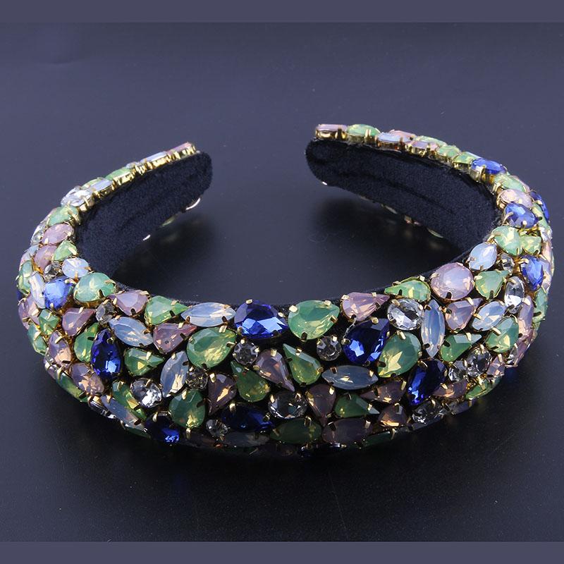 Hair Clips & Barrettes Boho Gorgeous Padded Baroque Headbands Luxury Crystal Hairbands For Women Rhinestone Tiara Bling Accessories959
Hair Clips & Barrettes Boho Gorgeous Padded Baroque Headbands Luxury Crystal Hairbands For Women Rhinestone Tiara Bling Accessories959