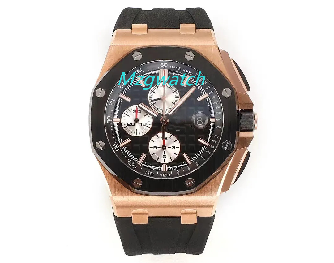 JJF Men's watch 26405 26400 Cal.3126 timing movement Size 44MM Ceramic ring mouth Sapphire crystal glass waterproof luminous, As shown
JJF Men's watch 26405 26400 Cal.3126 timing movement Size 44MM Ceramic ring mouth Sapphire crystal glass waterproof luminous, As shown