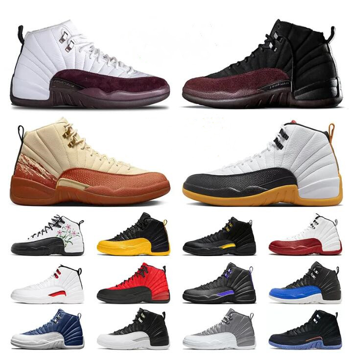 12s Basketball Shoes Jumpman 12 A Ma Maniere White Black Eastside Golf 25 Years in China Floral Hyper Royal Playoffs Royalty Stealth Mens Trainers Sneakers us 13