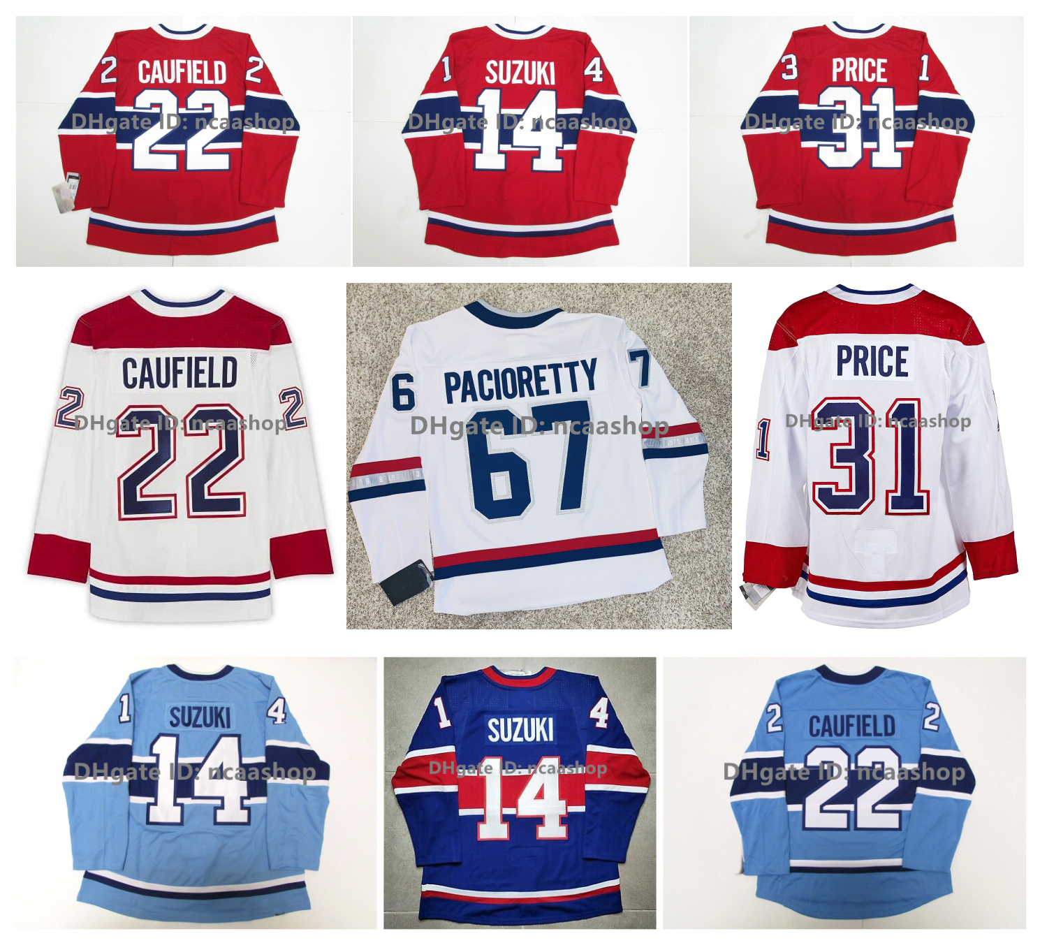Nick Suzuki Montreal Cole Caufield Hockey Jersey Canadiens Juraj Slafkovsky Carey Price Sean Monahan Gallagher Arber Xhekaj Josh Anderson Brendan Gallagher Roy, Men
Nick Suzuki Montreal Cole Caufield Hockey Jersey Canadiens Juraj Slafkovsky Carey Price Sean Monahan Gallagher Arber Xhekaj Josh Anderson Brendan Gallagher Roy, Men