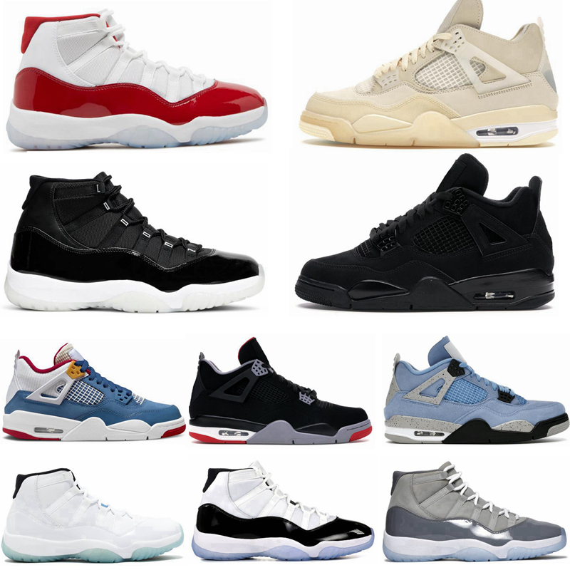 2023 Sail 4 4s Mens Basketball Shoes University Blue Fire Red Oreo Bred Black Cat Jumpman Sneakers 11 11s Cherry Cool Grey Concord Gamma Women Sports Trainers
2023 Sail 4 4s Mens Basketball Shoes University Blue Fire Red Oreo Bred Black Cat Jumpman Sneakers 11 11s Cherry Cool Grey Concord Gamma Women Sports Trainers