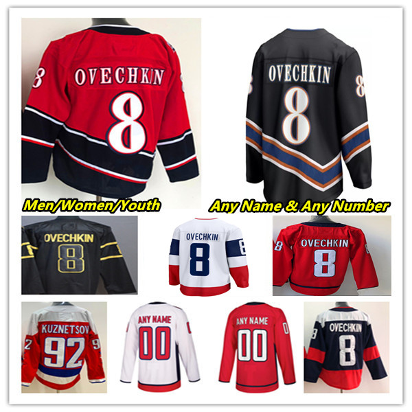 Alex Ovechkin Washington Stadium Series Hockey Jerseys Dylan Strome Evgeny Kuznetsov Conor Sheary T.J. Oshie John Carlson Tom Wilson Nicklas Backstrom Nick Jensen
