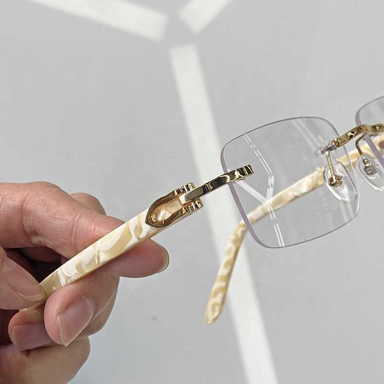 621s ustom Men Ivory Color Buffalo Horn Shape Fashion Small Square Sun Shades Glasses Trendy Rimless Sunglasses
621s ustom Men Ivory Color Buffalo Horn Shape Fashion Small Square Sun Shades Glasses Trendy Rimless Sunglasses