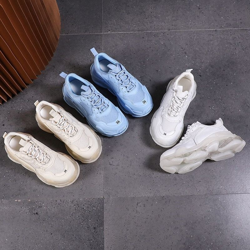 New Triple-s Clear Sole Casual Shoes Black Pink Green Grey Red Blue Orange Purple mens women Platform Beige Turquoise light Tan Fluo Yellow White Writing Sneakers SU22, # 4
New Triple-s Clear Sole Casual Shoes Black Pink Green Grey Red Blue Orange Purple mens women Platform Beige Turquoise light Tan Fluo Yellow White Writing Sneakers SU22, # 4