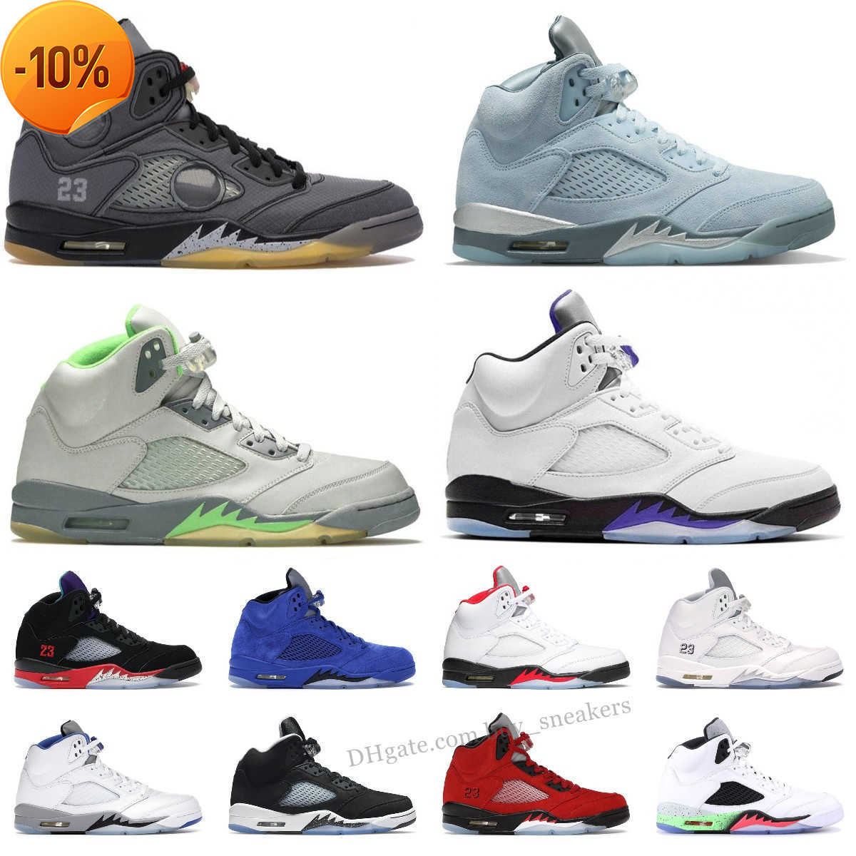 Jumpman 5 5s Men Basketball Shoes Easter Bean Concord Bluebird UNC PE Oreo Anthracite Mens Trainers Alternate Grape Varsity Royal Outdoor Sports Sneakers size 7-13, 5007
Jumpman 5 5s Men Basketball Shoes Easter Bean Concord Bluebird UNC PE Oreo Anthracite Mens Trainers Alternate Grape Varsity Royal Outdoor Sports Sneakers size 7-13, 5007