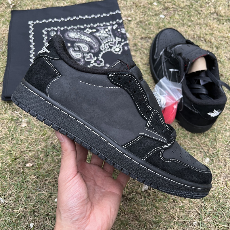 Top Quality 1s Black Phantom Basketball Shoes Men Women Designer Shoes Jumpman 1 Low OG x TS Sports Sneakers Ship Whit Box Eur36-47.5
Top Quality 1s Black Phantom Basketball Shoes Men Women Designer Shoes Jumpman 1 Low OG x TS Sports Sneakers Ship Whit Box Eur36-47.5