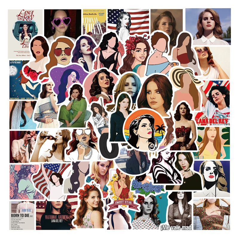 50Pcs star Lana Del Rey singer sticker Graffiti Kids Toy Skateboard car Motorcycle Bicycle Sticker Decals Wholesale, Multi colors
50Pcs star Lana Del Rey singer sticker Graffiti Kids Toy Skateboard car Motorcycle Bicycle Sticker Decals Wholesale, Multi colors
