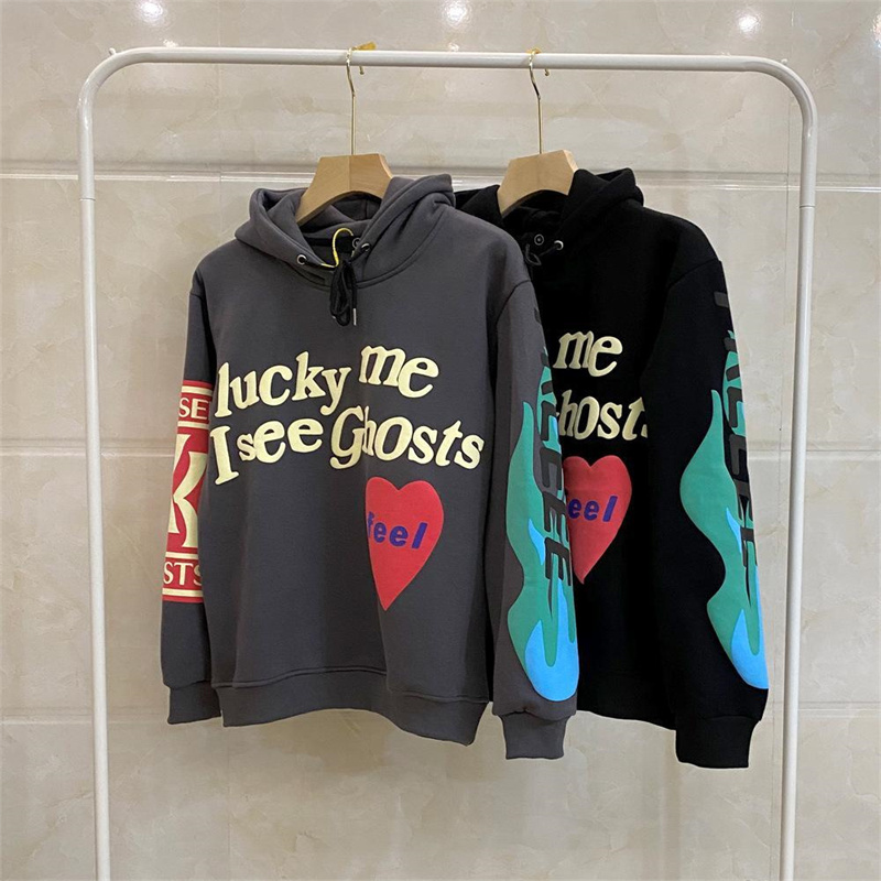 Women Mens Designer Hoodie Lucky Me I See Ghost Hoodies High Fashion Sweatshirt Long Sleeve Sweatshirt Hip Hop Street Style Pullover Casual, 999
Women Mens Designer Hoodie Lucky Me I See Ghost Hoodies High Fashion Sweatshirt Long Sleeve Sweatshirt Hip Hop Street Style Pullover Casual, 999
