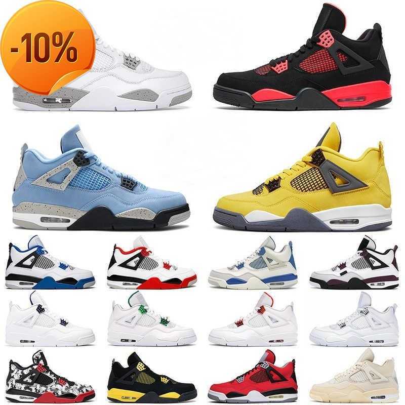 2022 Jumpman 4 Retro Basketball Shoes Bred 4s UNC Black Cat Red Thunder Royalty University Blue White Oreo UNC Purple Metallic mocha Men, 49m
2022 Jumpman 4 Retro Basketball Shoes Bred 4s UNC Black Cat Red Thunder Royalty University Blue White Oreo UNC Purple Metallic mocha Men, 49m