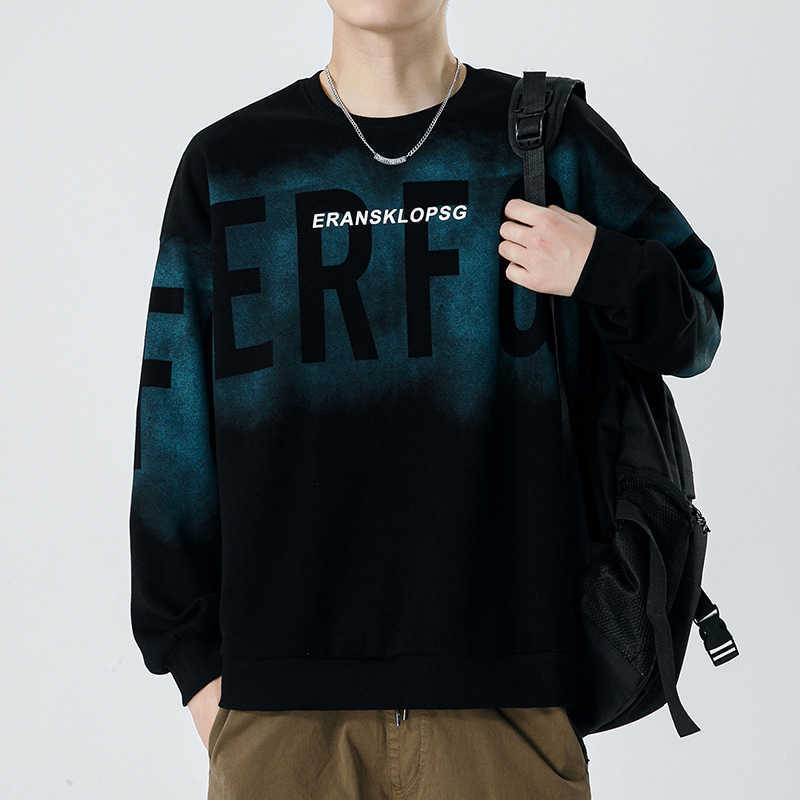 Kun Hai Peng Yun Men's Clothing Autumn and Winter New Fashion Brand Letter Printing Round Neck Plush Sweater Youth Top Couple Dress, White
Kun Hai Peng Yun Men's Clothing Autumn and Winter New Fashion Brand Letter Printing Round Neck Plush Sweater Youth Top Couple Dress, White