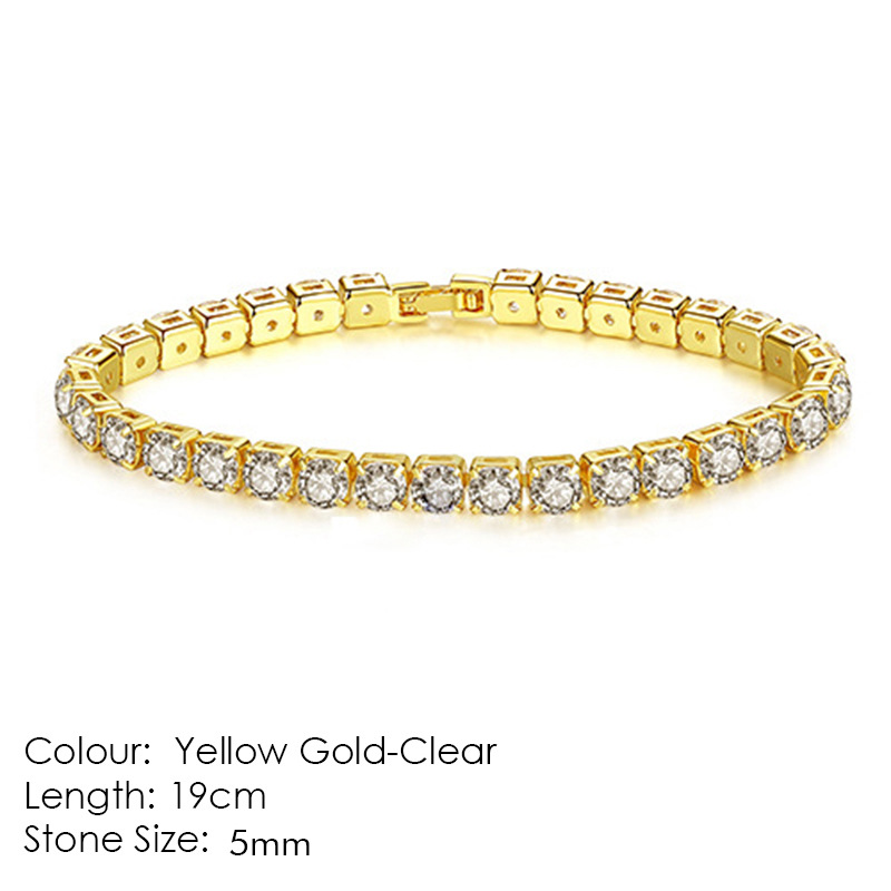 Wedding Bracelets: Rose Gold Fill Round Cut Cubic Zirconia Women's Bangle