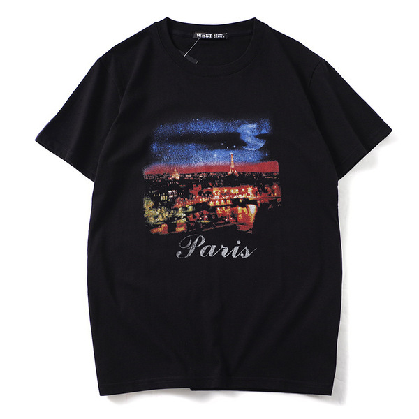 Luxury Mens Designer T Shirt Mens Clothing Black Paris Night Print Print Summer T Shirt Short Sleeve Size -XL, Black short sleeve
Luxury Mens Designer T Shirt Mens Clothing Black Paris Night Print Print Summer T Shirt Short Sleeve Size -XL, Black short sleeve