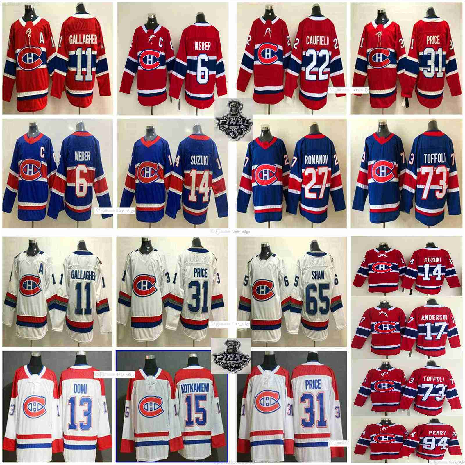Montreal Canadiens Hockey Jersey 14 Nick Suzuki 22 Cole Caufield''Nhl''17 Josh Anderson Cheep, White men size s-xxl with patch
Montreal Canadiens Hockey Jersey 14 Nick Suzuki 22 Cole Caufield''Nhl''17 Josh Anderson Cheep, White men size s-xxl with patch