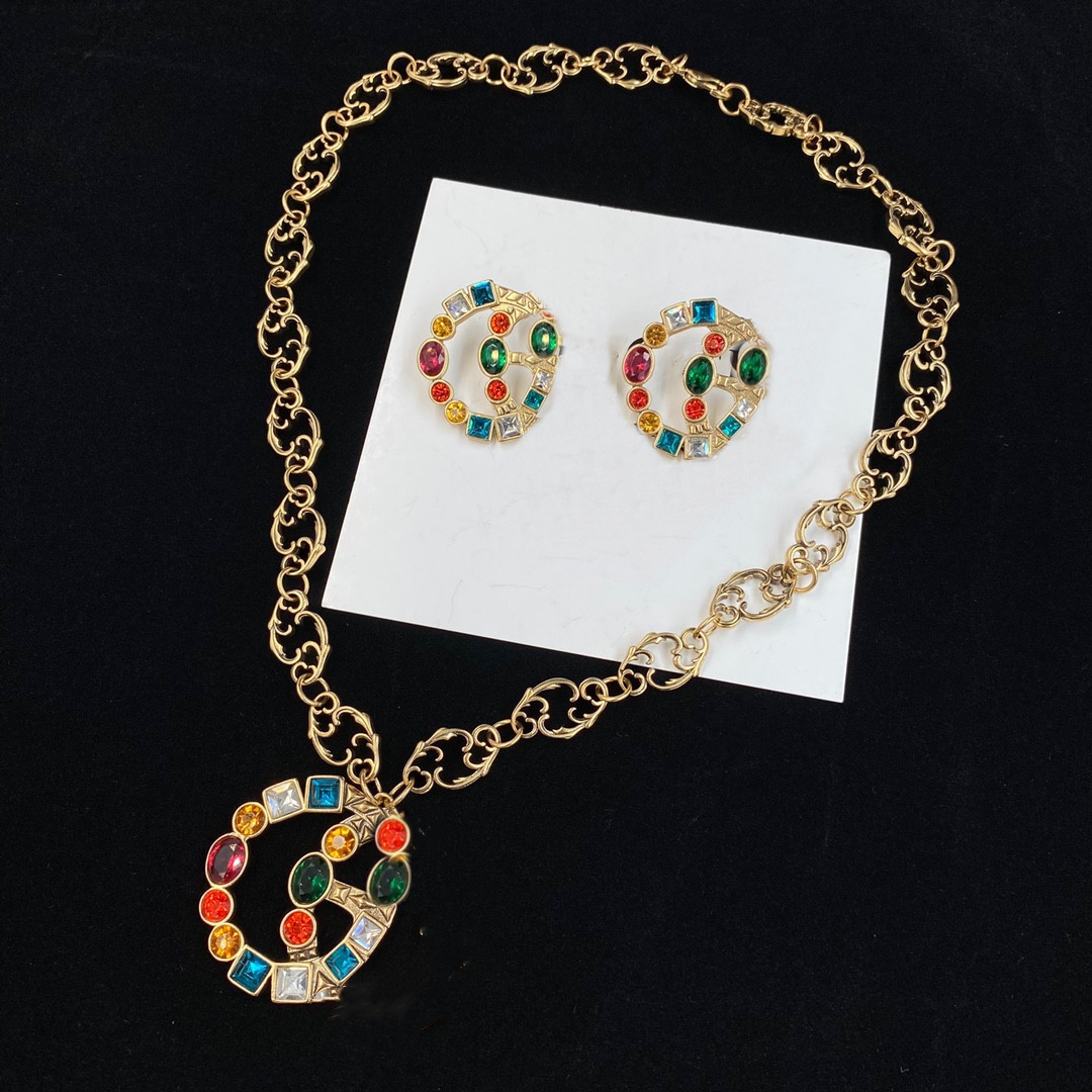 Charm Earrings for Woman Fashion Necklace Leucorrhea Trendy Jewelry Supply