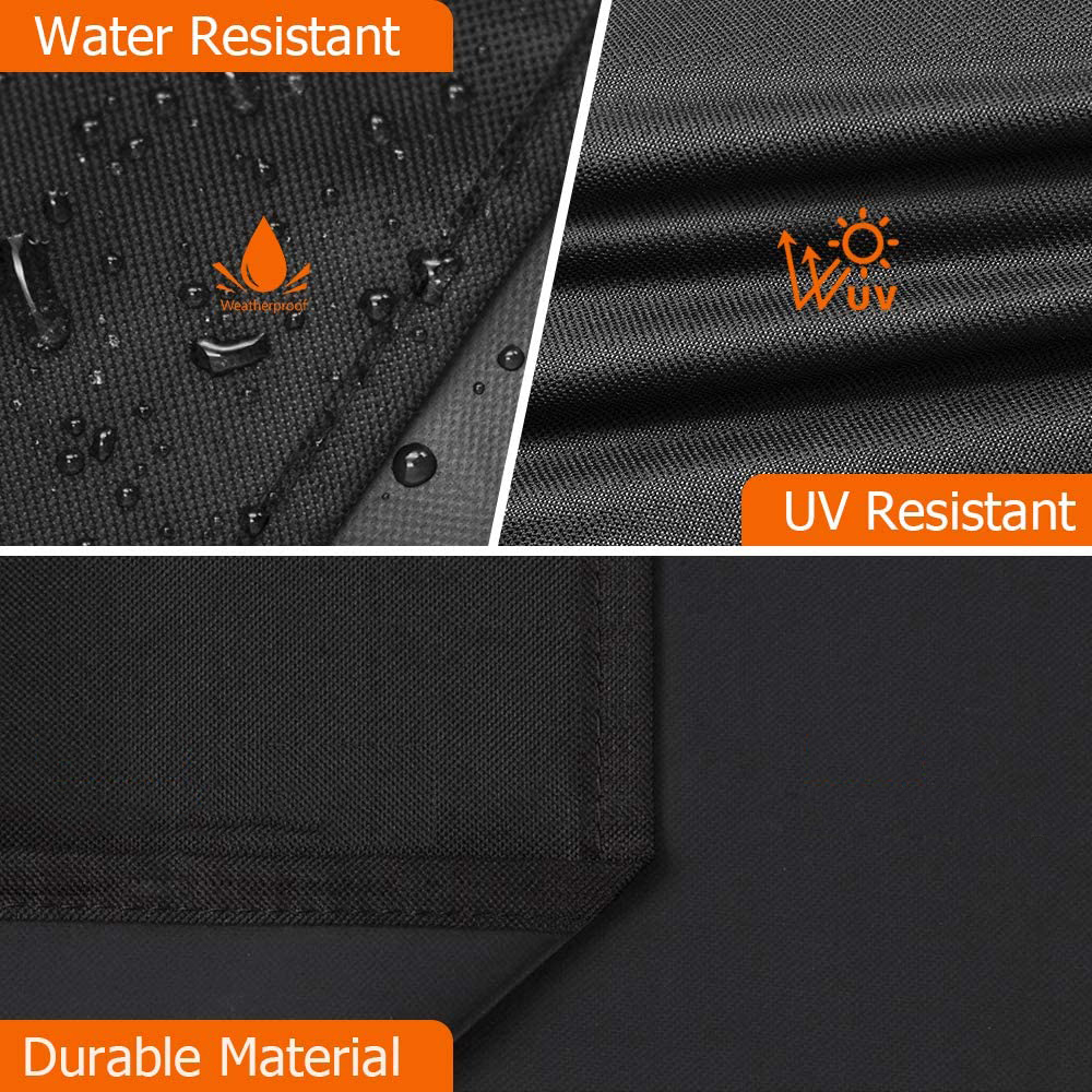 BBQ Tools Accessories Cover Outdoor Dust Waterproof Weber Heavy Duty Grill Rain Protective Barbecue Round 230114 - view 5