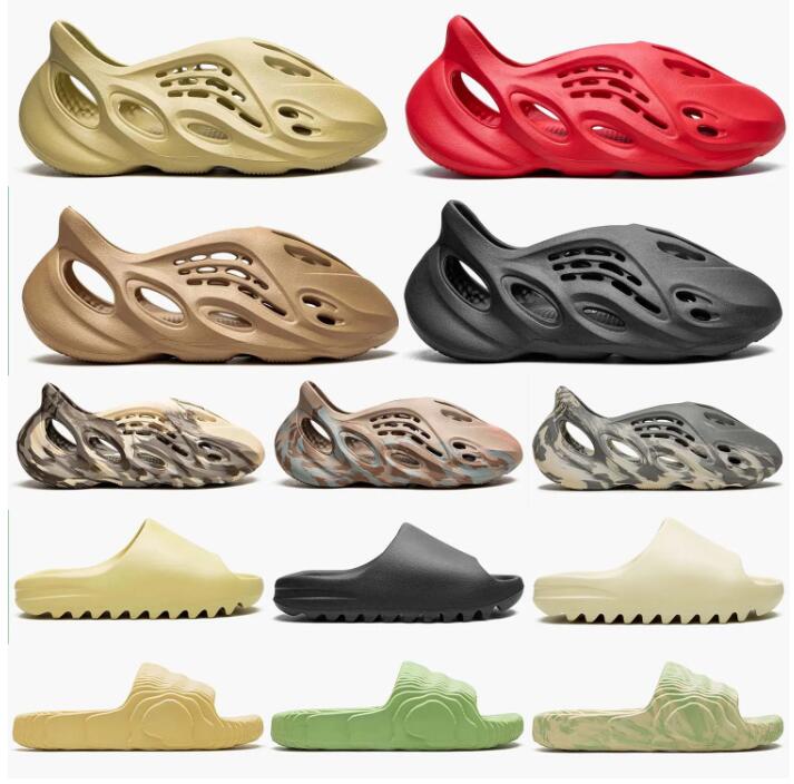 Designer Sandals Foam Runr Slippers Men Woman slider Vermillion Mineral Blue Onyx Pure Slide Slipper Ochre Bone Resin Clog Desert Sandal size 36-47
Designer Sandals Foam Runr Slippers Men Woman slider Vermillion Mineral Blue Onyx Pure Slide Slipper Ochre Bone Resin Clog Desert Sandal size 36-47