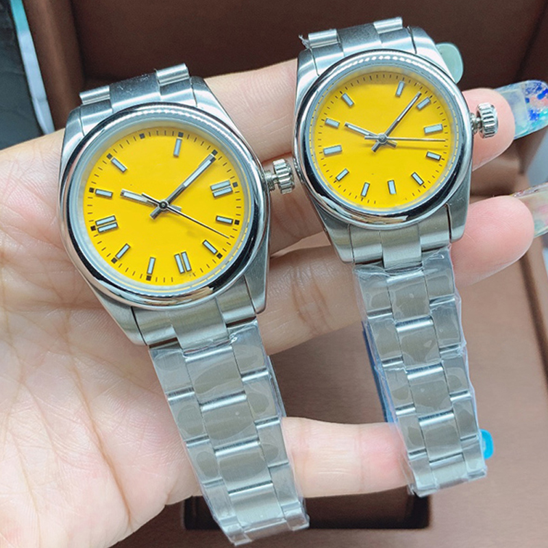 8 styles 41mm 36 mm Oyster watch AAA luxury watches yellow dial Ladys Men Women Watch Automatic Movement Mechanical stainless Steel Mens Womens Wristwatch, Only make watch waterproof
8 styles 41mm 36 mm Oyster watch AAA luxury watches yellow dial Ladys Men Women Watch Automatic Movement Mechanical stainless Steel Mens Womens Wristwatch, Only make watch waterproof