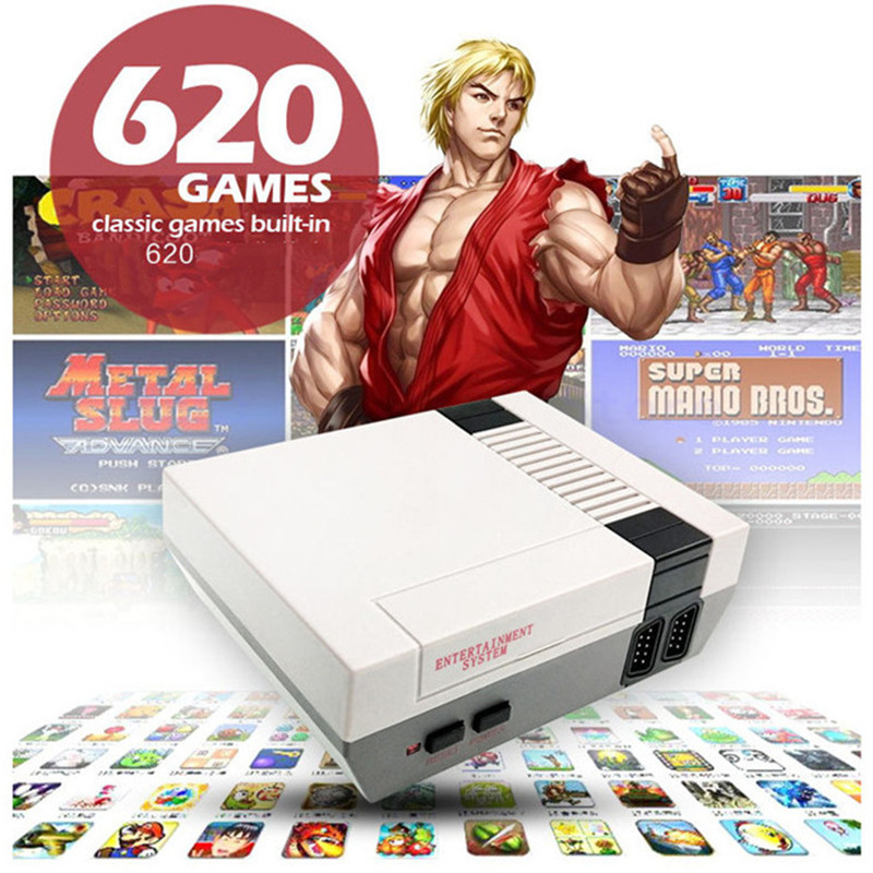 Mini TV Nostalgic Host Can Store 620 500 Game Console Video Handheld For NES Games Consoles Set With Retail Box DHL