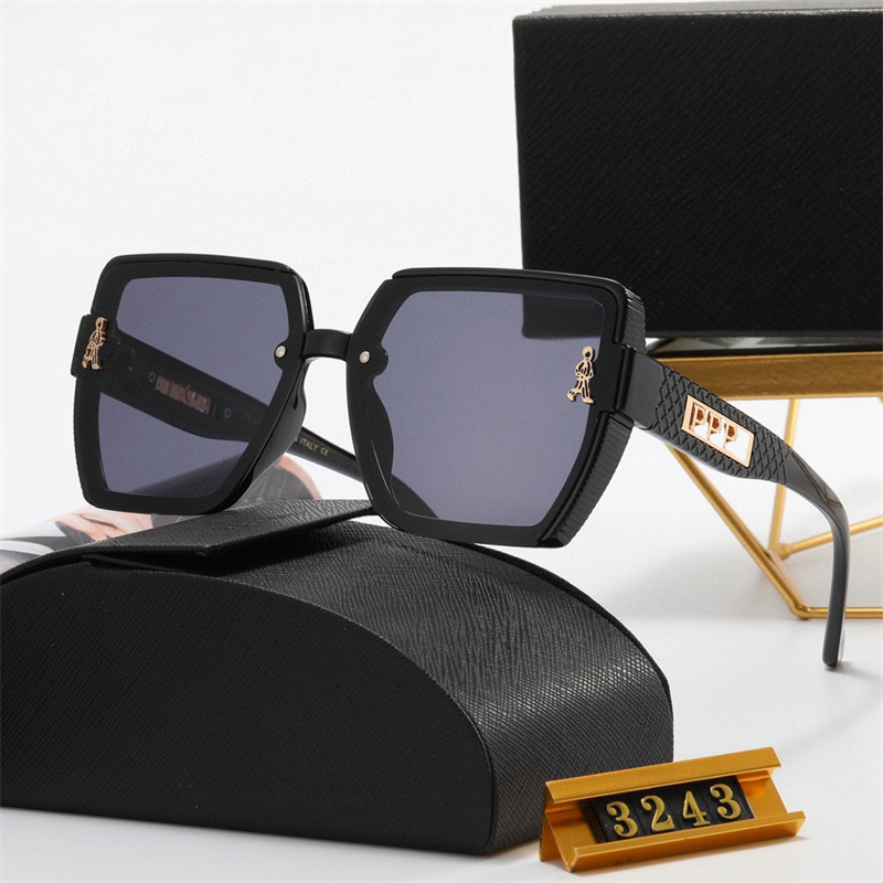Hot Style Luxury sunglasses For Man Woman Fashion Unisex Designer Goggle Beach Sun Glasses Retro Bright Black Matte Frame Luxury Designers Sunglass UV400 With Box
Hot Style Luxury sunglasses For Man Woman Fashion Unisex Designer Goggle Beach Sun Glasses Retro Bright Black Matte Frame Luxury Designers Sunglass UV400 With Box