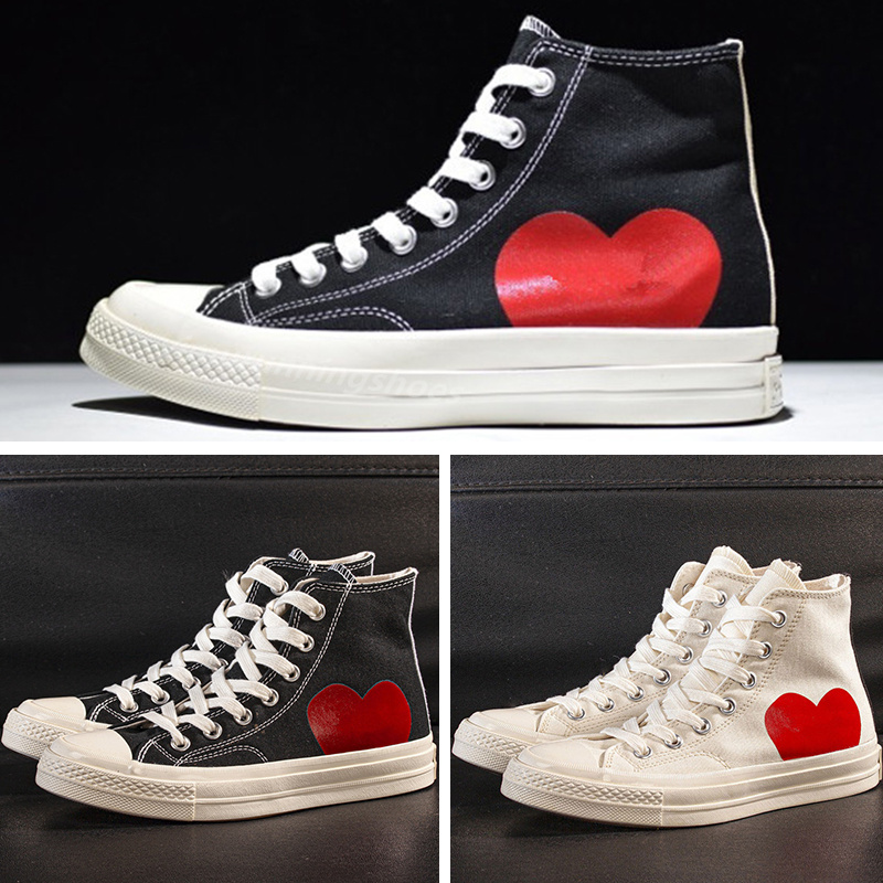Shoe CDG Canvas Play Love With Eyes Hearts 1970 1970s Big Eyes Beige Black Classic Casual Skateboard Sneakers Designer Y6, Color 1
Shoe CDG Canvas Play Love With Eyes Hearts 1970 1970s Big Eyes Beige Black Classic Casual Skateboard Sneakers Designer Y6, Color 1