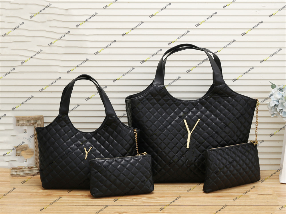 Fashion Shopping Bags Luxury Bag Leather Check Women Handbag Designer shoulder Tote Large Beach bag luxurys travel Crossbody Purses, Black size : 54*38*11cm
Fashion Shopping Bags Luxury Bag Leather Check Women Handbag Designer shoulder Tote Large Beach bag luxurys travel Crossbody Purses, Black size : 54*38*11cm
