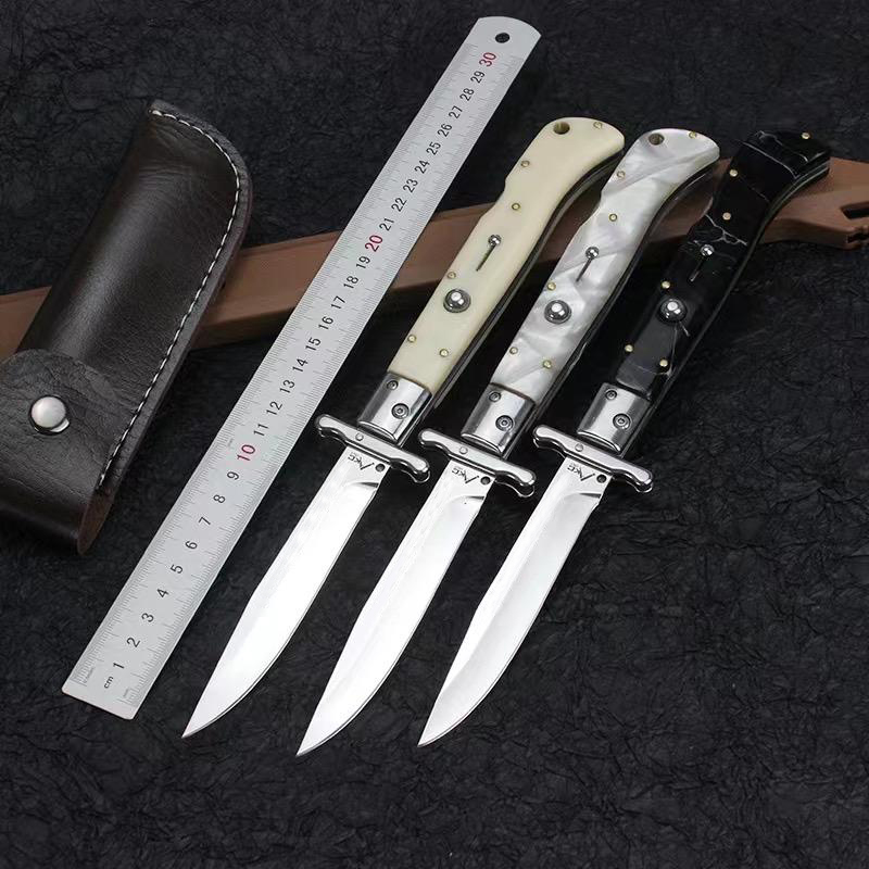Italian Style 11" Roma Drop Point Auto Swinguard Folding Knife PMMA Handles camping outdoor tools EDC Pocket Knivrs
Italian Style 11" Roma Drop Point Auto Swinguard Folding Knife PMMA Handles camping outdoor tools EDC Pocket Knivrs