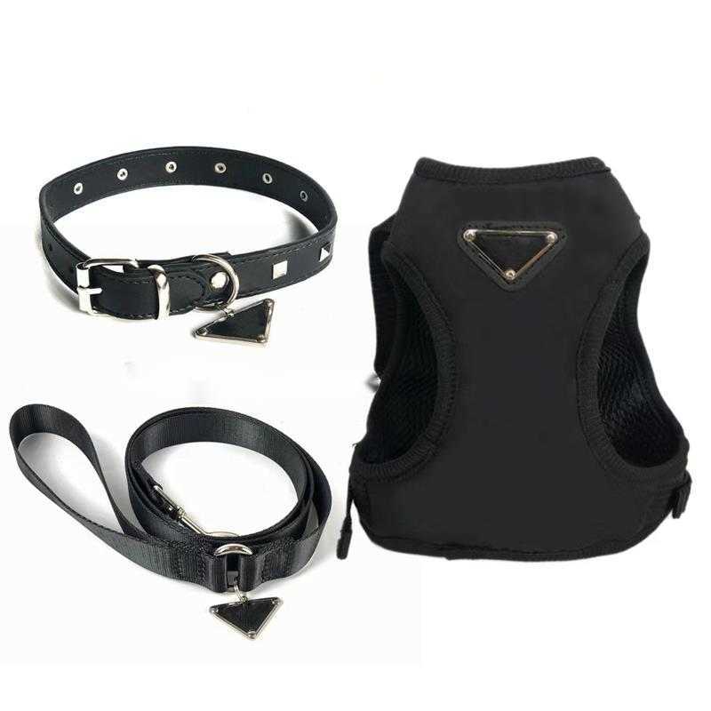 Harness And Leashes Set Leather Pet Collar Leash With Handbag Soft Dog For Small Medium Dogs Poodle