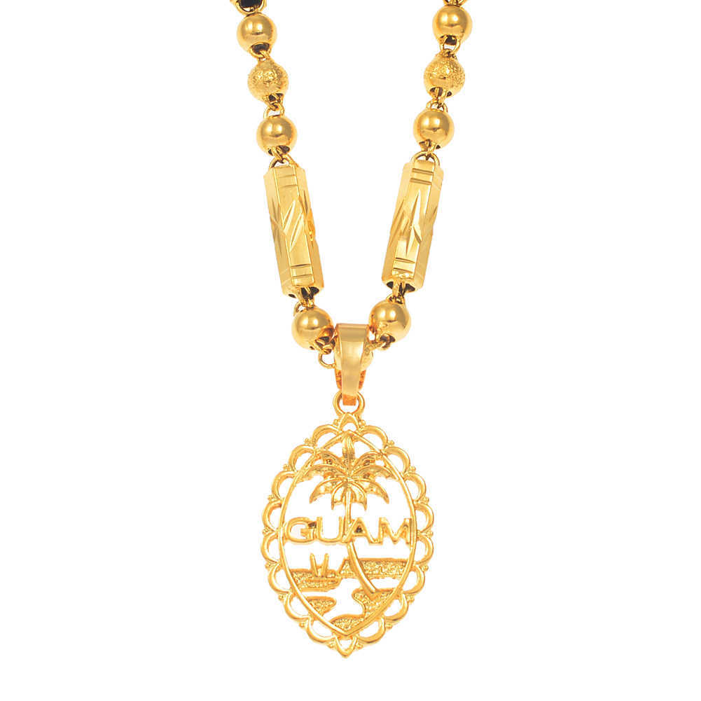 Pendant Necklaces Anniyo Guam Pendant Bead Necklaces for Women Men Gold Color Guam Jewelry #166506H G230206
Pendant Necklaces Anniyo Guam Pendant Bead Necklaces for Women Men Gold Color Guam Jewelry #166506H G230206
