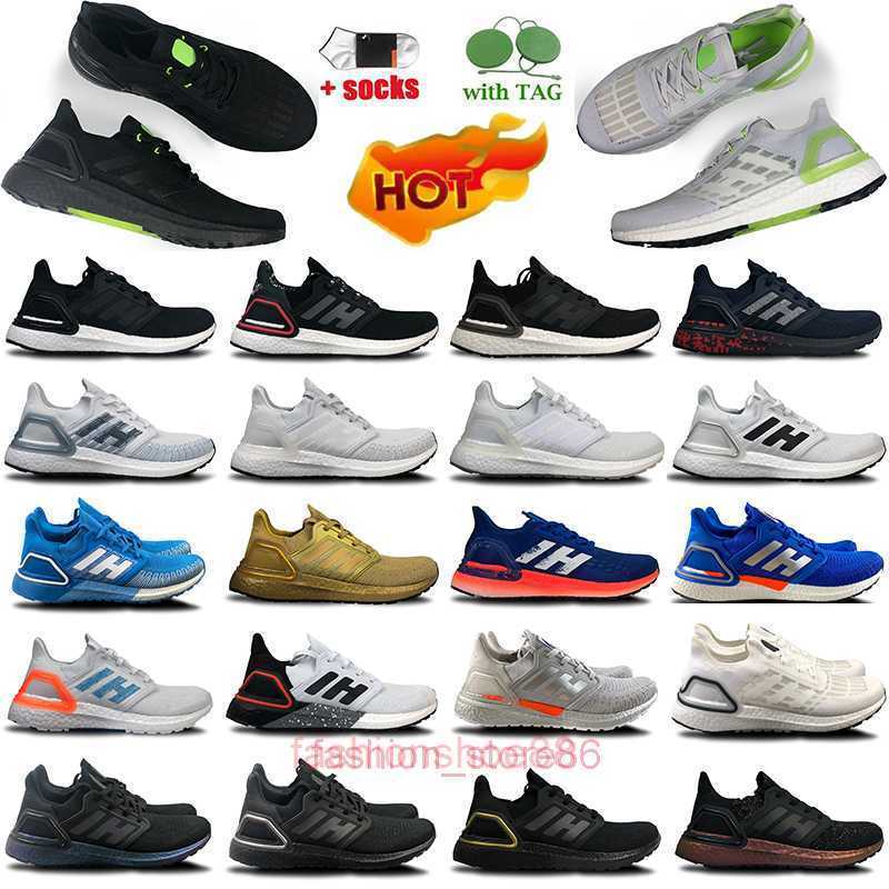Ultraboosts 20 UB 4.0 6.0 7.0 8.0 Running Shoes Mens Womens Ultra Se Triple White Black Solar Grey Orange Gold Metallic Run Chaussures sports shoes Sneakers, 47