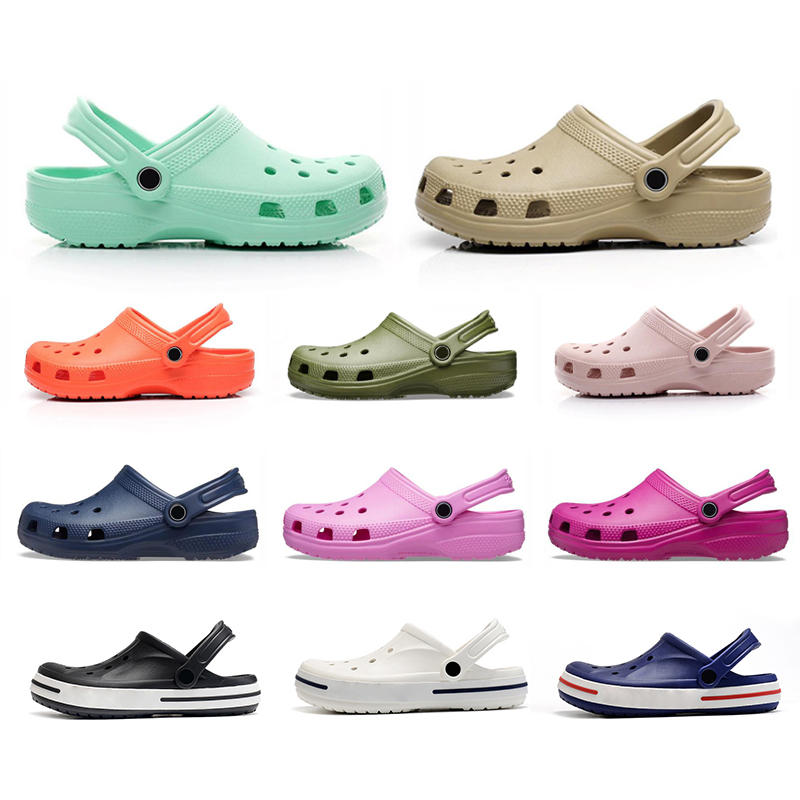 Designer Croc Clog Sandals slippers slides Buckle classic mens black white red Khaki bule pink Waterproof Shoes Nursing womens outdoor sandal size 36-45, 12
Designer Croc Clog Sandals slippers slides Buckle classic mens black white red Khaki bule pink Waterproof Shoes Nursing womens outdoor sandal size 36-45, 12