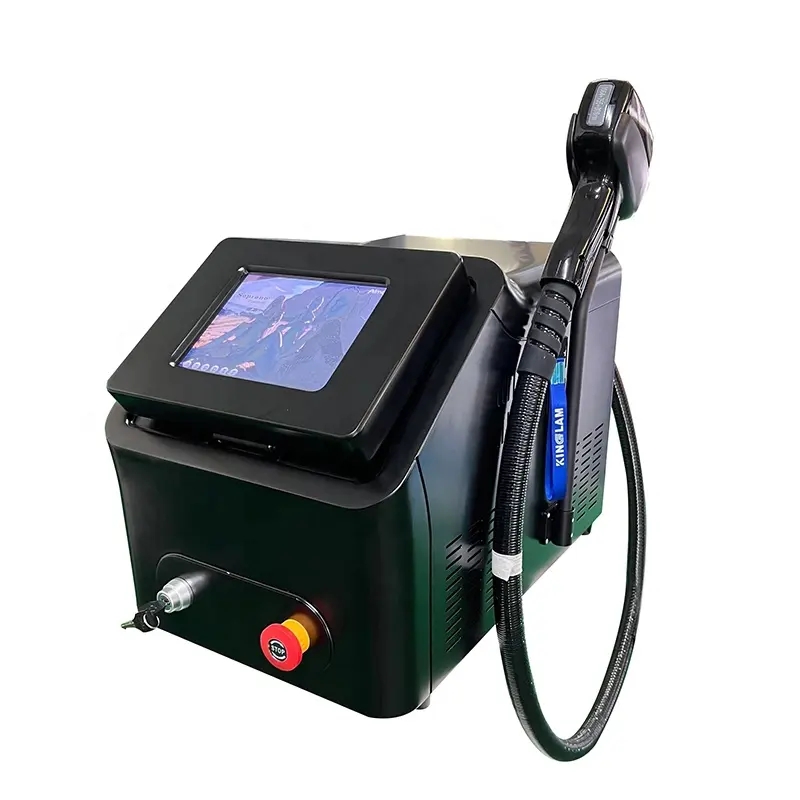 Professional 808 diode laser hair removal machine 3 wavelength 755 1064 808nm Underarms Bikini Line with CE