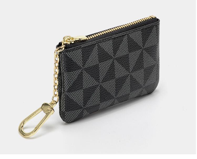 Womens Designers Wallet KEY POUCH POCHETTE CLES Purses luxurys Women Mens Key Ring Credit Card Holder Coin Purse Mini Bag with serial number, Brown flower
Womens Designers Wallet KEY POUCH POCHETTE CLES Purses luxurys Women Mens Key Ring Credit Card Holder Coin Purse Mini Bag with serial number, Brown flower
