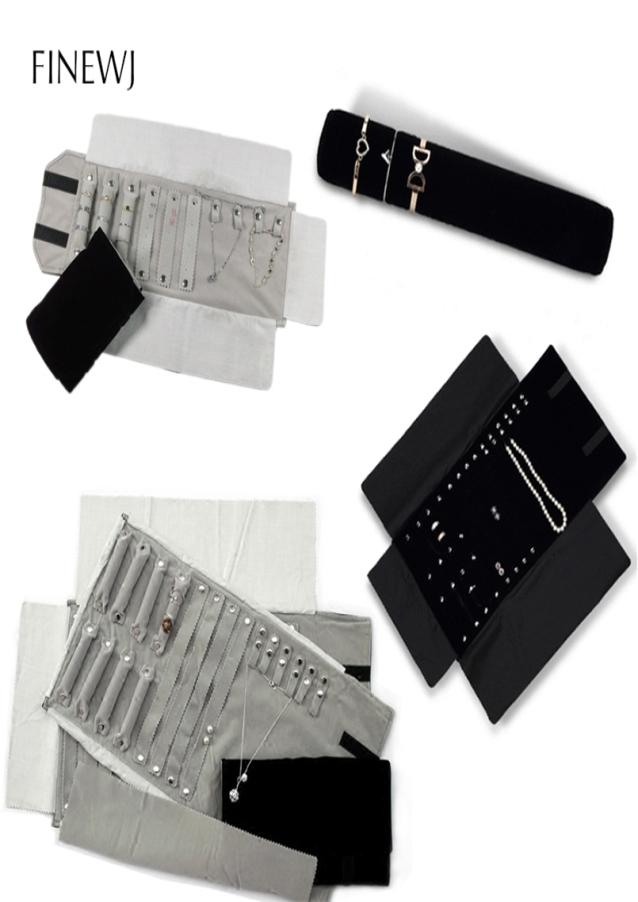 Portable Black Velvet Travel Jewelry Carrying Case Roll Bag Pendant Necklace Bracelet Earrings Ring Storage Organizer Pouch 2111059837056
Portable Black Velvet Travel Jewelry Carrying Case Roll Bag Pendant Necklace Bracelet Earrings Ring Storage Organizer Pouch 2111059837056