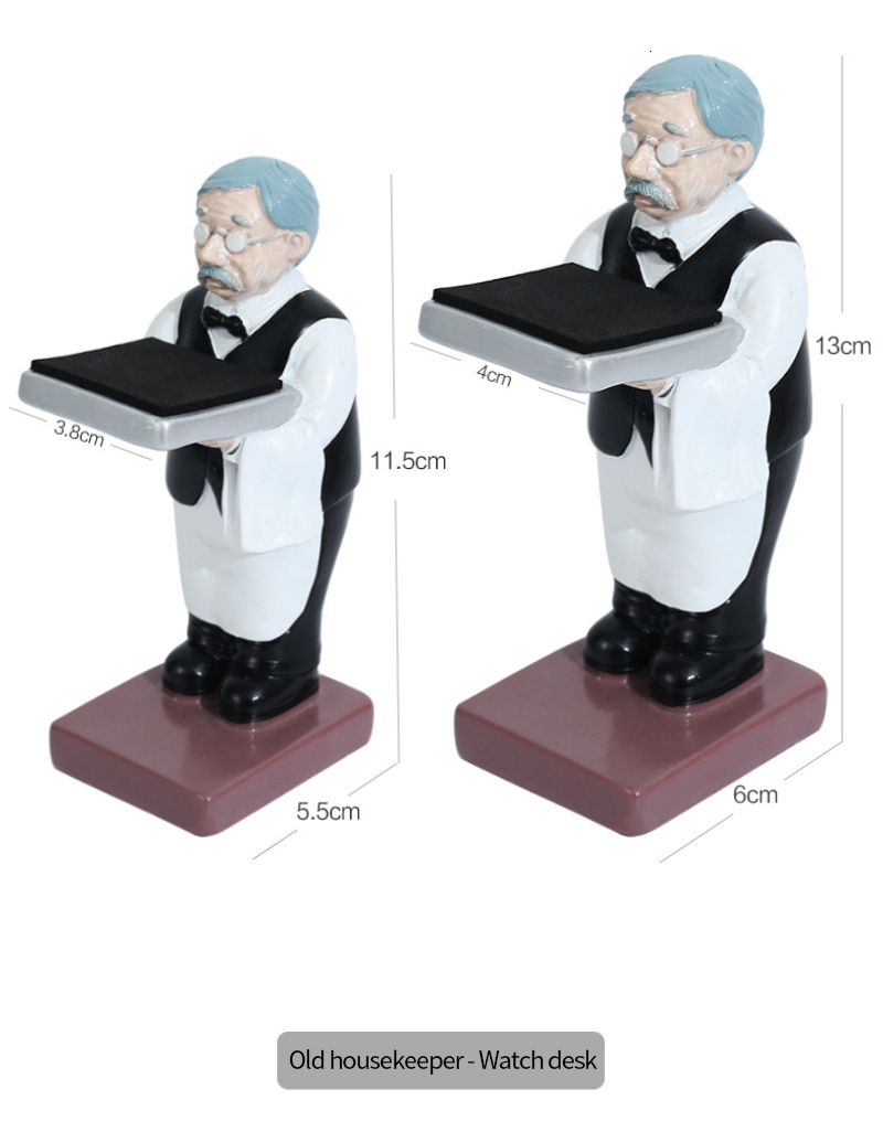 Watch Boxes Cases Watch Stand Watch Storage Boxes Case Fashion Watch Storage Boxes Creative Astronaut Old Housekeeper Watch Display Case 230206