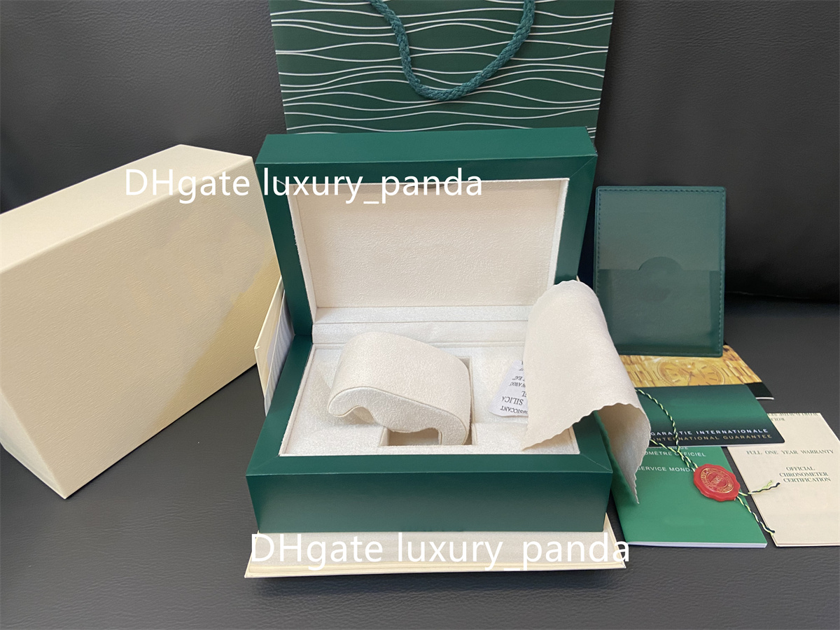 5A dark green watch boxes original wooden fashion gift box for 126610 126613 116500 228239 126710 126660 luxury Rolex watches box card booklet handbag-A
5A dark green watch boxes original wooden fashion gift box for 126610 126613 116500 228239 126710 126660 luxury Rolex watches box card booklet handbag-A
