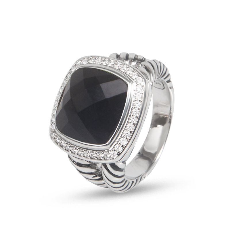 band rings Women and Men Classic Ladies Black Onyx Zircon Rings Fashion Jewelry Accessories Rings
band rings Women and Men Classic Ladies Black Onyx Zircon Rings Fashion Jewelry Accessories Rings