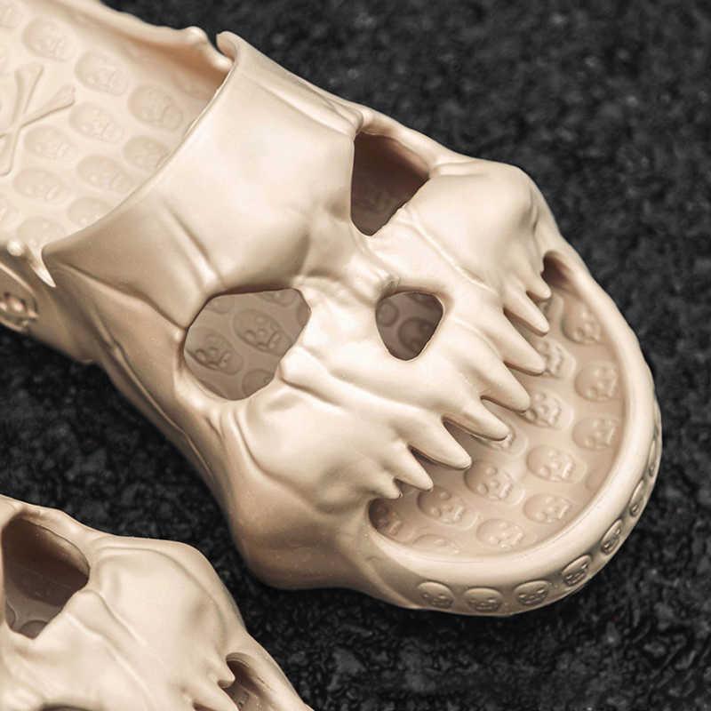 Slippers 2023 Y2k Shoes New In Fashion Skull Design Women Outdoor Soft Funny Platform Sandals Beach Bedroom Slides For Woman Y2302, Khaki
Slippers 2023 Y2k Shoes New In Fashion Skull Design Women Outdoor Soft Funny Platform Sandals Beach Bedroom Slides For Woman Y2302, Khaki