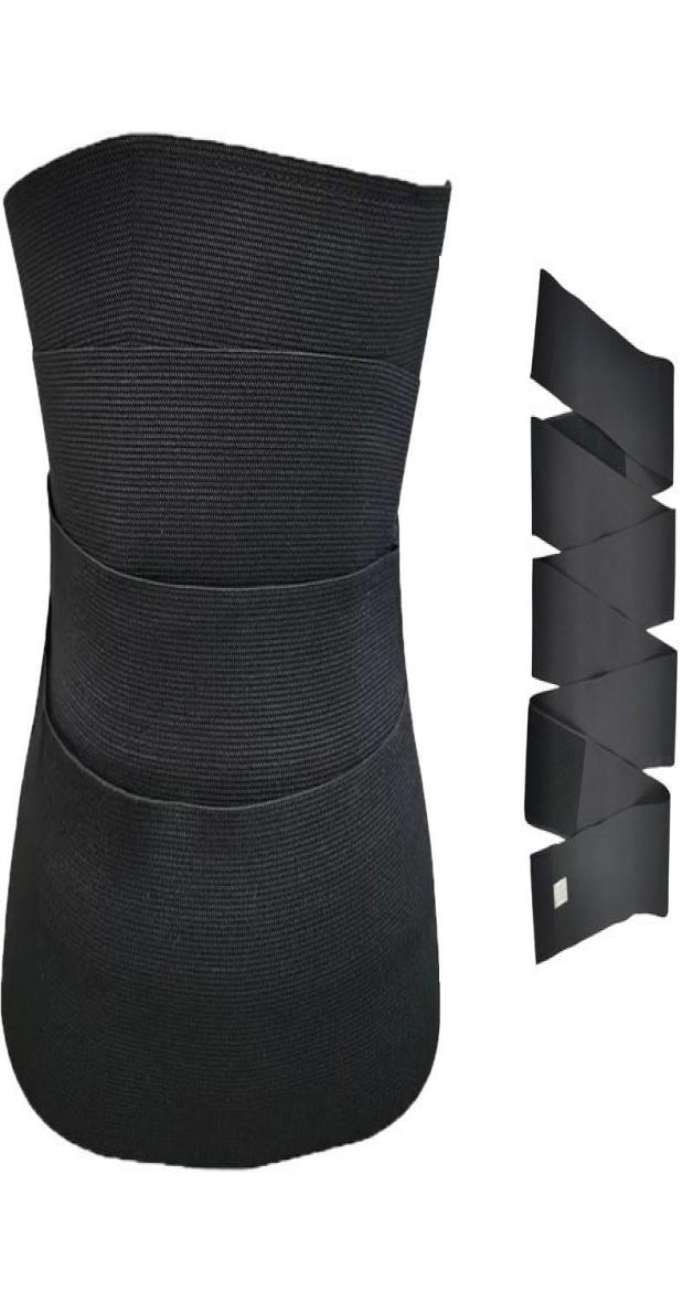 Waist Support Trainer Abdomen Elastic Corset Adjustable Belt Tummy Wrap Body Shaper Weight Loss Compression Workout 4 Meters7701549, Black 
Waist Support Trainer Abdomen Elastic Corset Adjustable Belt Tummy Wrap Body Shaper Weight Loss Compression Workout 4 Meters7701549, Black