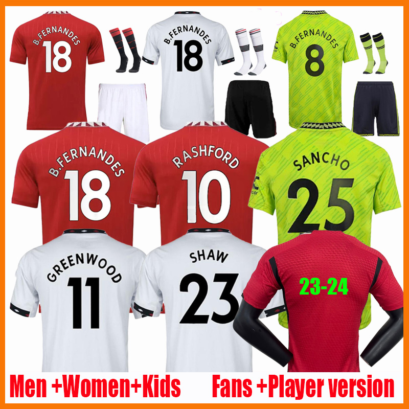 22 23 24 SANCHO soccer jerseys RASHFORD SHAW POGBA 2022 2023 fans player version MANS MARTIAL UTD B. FERNANDES LINGARD jersey 2022-23 football shirt men kids kit, Men away
22 23 24 SANCHO soccer jerseys RASHFORD SHAW POGBA 2022 2023 fans player version MANS MARTIAL UTD B. FERNANDES LINGARD jersey 2022-23 football shirt men kids kit, Men away