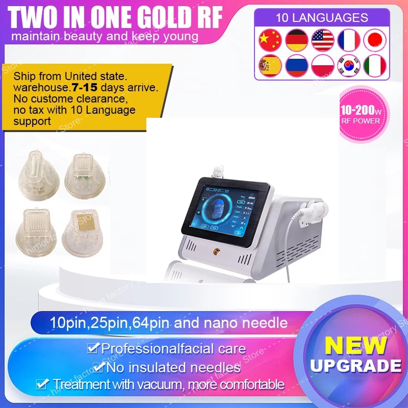 2 Handle RF Microneedling Machine Beauty Microneedle Roller Reduce Wrinkles Tighten Skin Tender Skin Whiten and Reduce Pores RF Beauty Equipment
2 Handle RF Microneedling Machine Beauty Microneedle Roller Reduce Wrinkles Tighten Skin Tender Skin Whiten and Reduce Pores RF Beauty Equipment