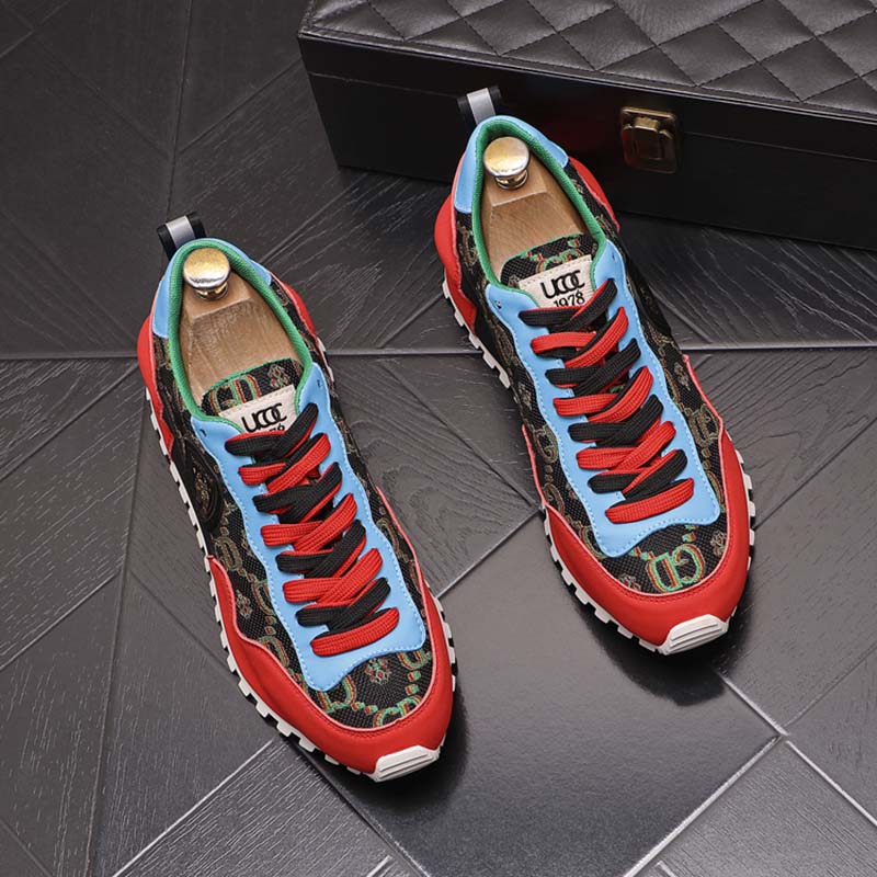 Luxury Men Fashion Designer Casual shoes color stitching Original Tennis Sneakers Platform non-slip Loafers 38-43
Luxury Men Fashion Designer Casual shoes color stitching Original Tennis Sneakers Platform non-slip Loafers 38-43