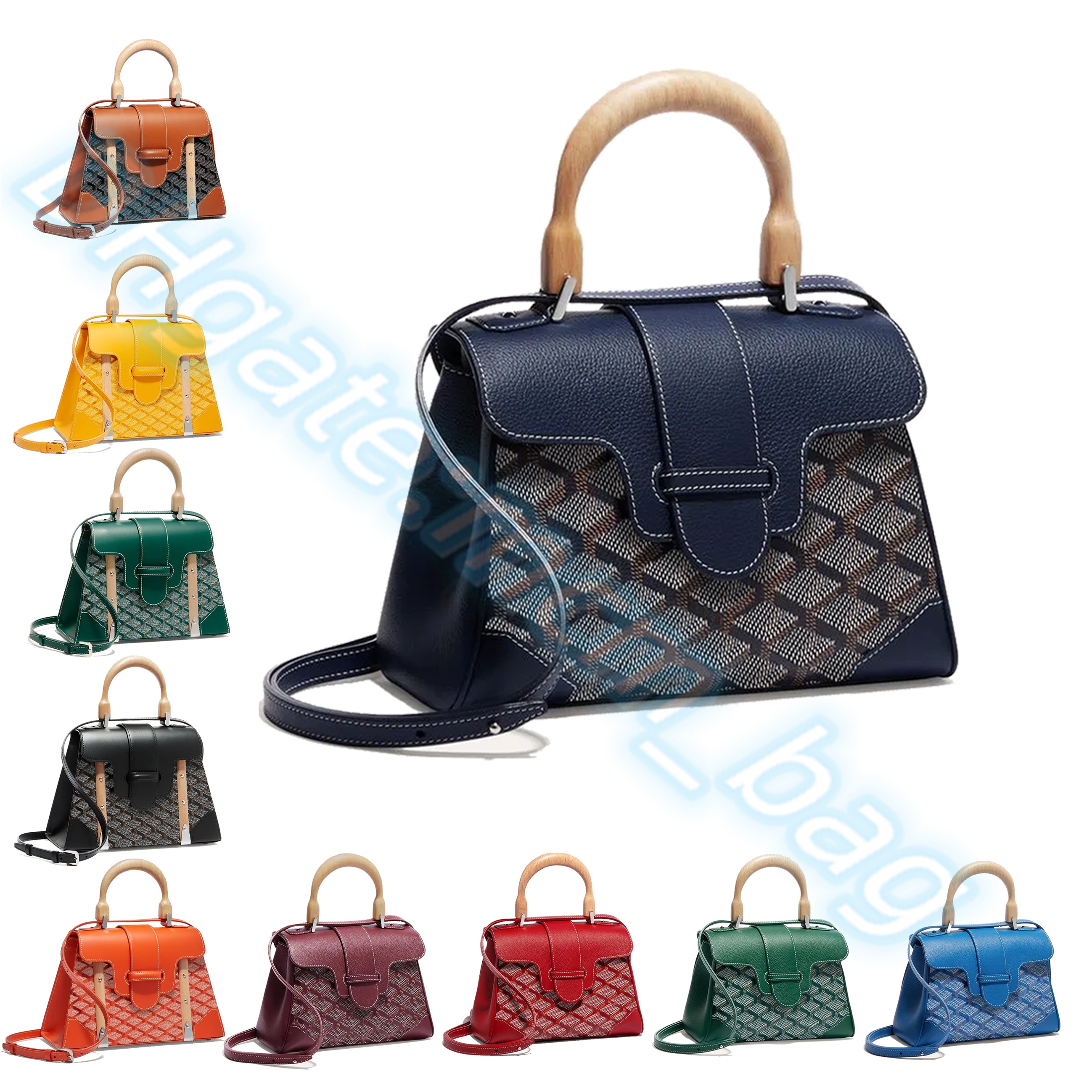 Designer totes Genuine Leather Handbags classic Fashion Luxury Saigon bags famous wallets Wooden handle men clutch women's cross Body Shoulder pochette with box Bag, 2-red
Designer totes Genuine Leather Handbags classic Fashion Luxury Saigon bags famous wallets Wooden handle men clutch women's cross Body Shoulder pochette with box Bag, 2-red